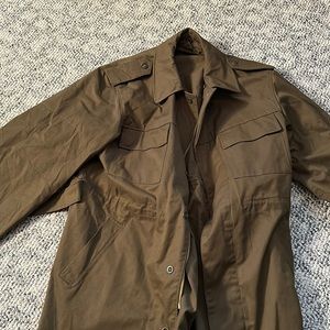 vintage Czech Republic field coat surplus